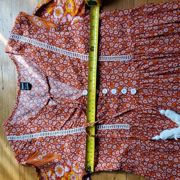 bundle of 2 rayon swing dresses - Picture 4 of 14